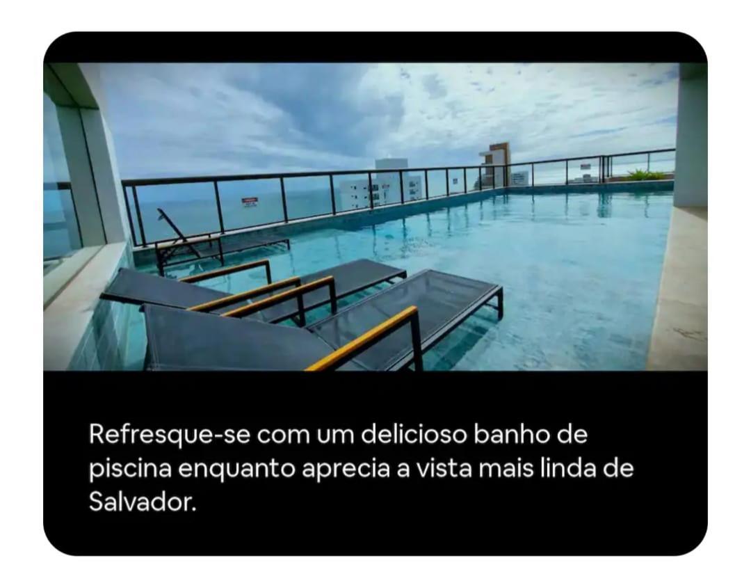 Luxuoso Studio Beira Mar Salvador Exterior foto
